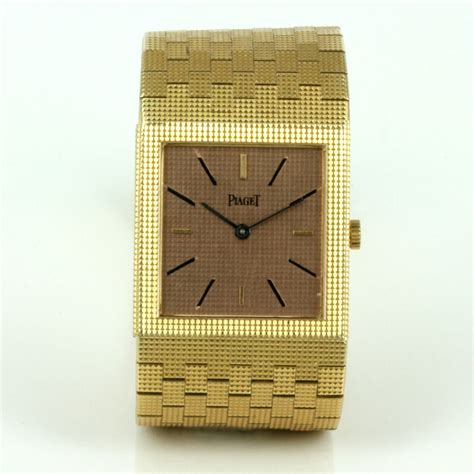 vintage gold piaget watches